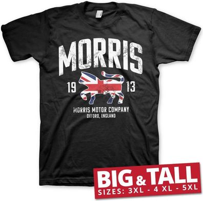 Morris Motor Company Big & Tall T-Shirt Black