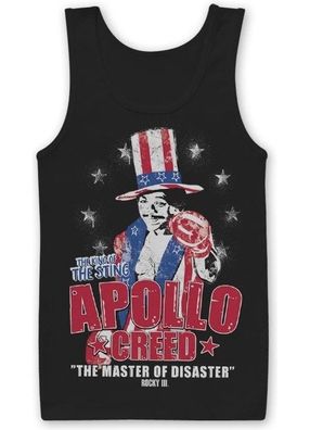 Rocky Apollo Creed Tank Top Black