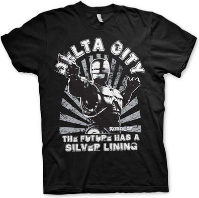 Robocop Delta City T-Shirt Black