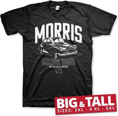 Morris Minor 1000 Big & Tall T-Shirt Black