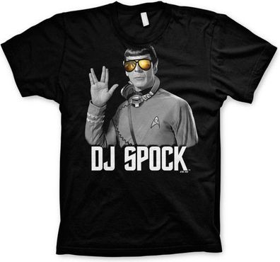 Star Trek DJ Spock T-Shirt Black