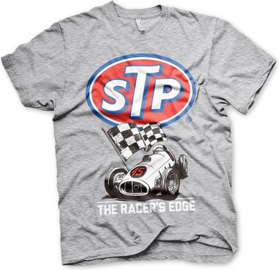 STP Retro Racer T-Shirt Heather-Grey