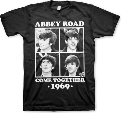 The Beatles Abbey Road Come Together T-Shirt Black