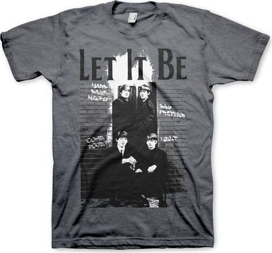The Beatles Let It Be T-Shirt Dark-Heather
