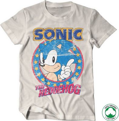 Sonic The Hedgehog Organic T-Shirt Off-White