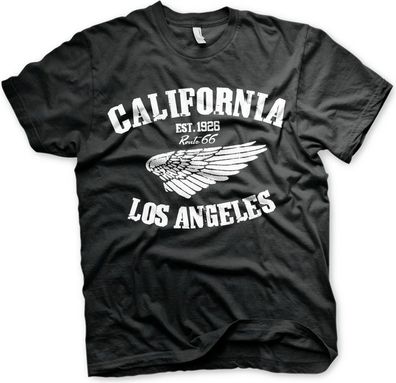 Route 66 California T-Shirt Black