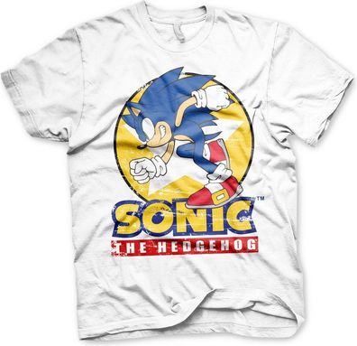 Fast Sonic The Hedgehog T-Shirt White