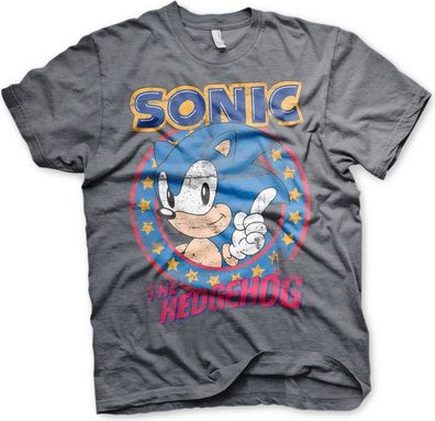 Sonic The Hedgehog T-Shirt Dark-Heather