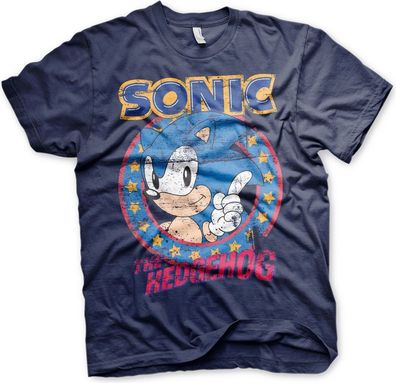 Sonic The Hedgehog T-Shirt Navy