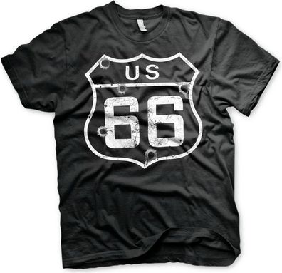 Route 66 Bullets T-Shirt Black