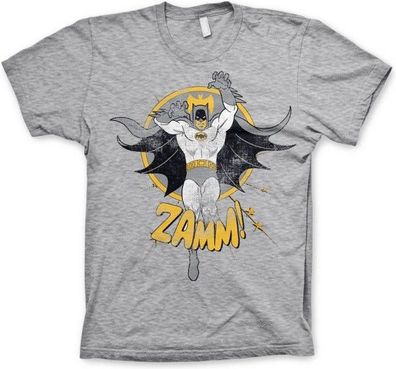 Batman Zamm! T-Shirt Heather-Grey