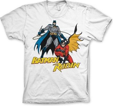 Batman & Robin T-Shirt White