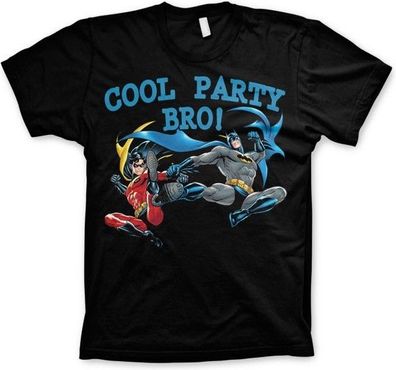 Batman Cool Party Bro! T-Shirt Black