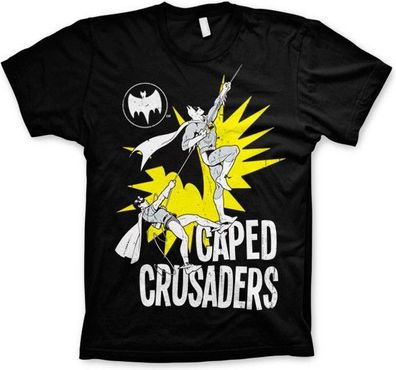 Batman Caped Crusaders T-Shirt Black