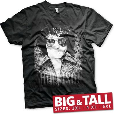 Jim Morrison America Big & Tall T-Shirt Black