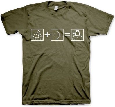 Arrow Riddle T-Shirt Olive