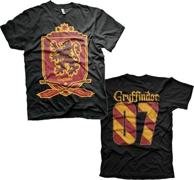 Harry Potter Gryffindor 07 T-Shirt Black