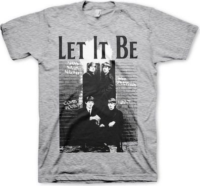 The Beatles Let It Be T-Shirt Heather-Grey