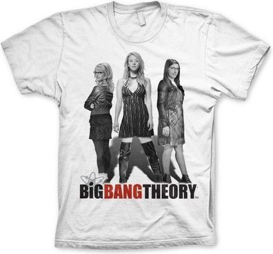 The Big Bang Theory Big Bang Girl Power T-Shirt White