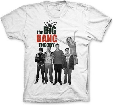 The Big Bang Theory Cast T-Shirt White