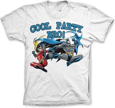 Batman Cool Party Bro! T-Shirt White
