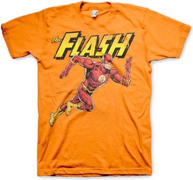The Flash Running T-shirt Orange