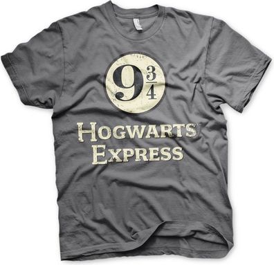 Harry Potter Hogwarts Express Platform 9-3/4 T-Shirt Dark-Grey