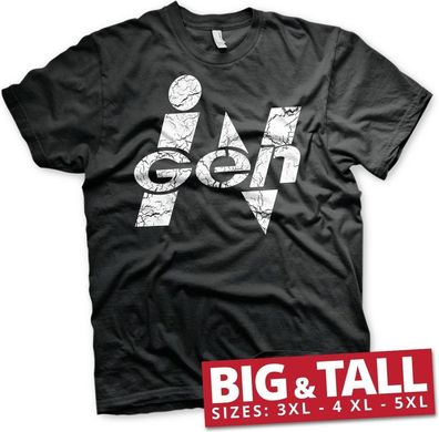 Jurassic Park iGen Big & Tall T-Shirt Black