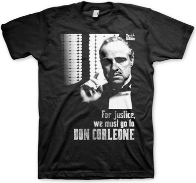 The Godfather For Justice T-Shirt Black