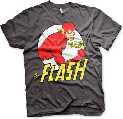 The Flash Fastest Man Alive T-Shirt Dark-Grey