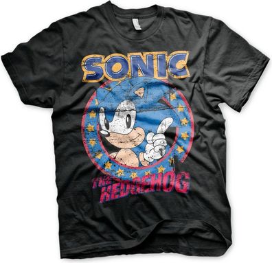 Sonic The Hedgehog T-Shirt Black