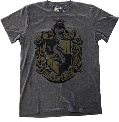 Harry Potter Hufflepuff Dyed T-Shirt Dark-Heather