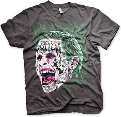 Suicide Squad Joker T-Shirt Dark-Grey