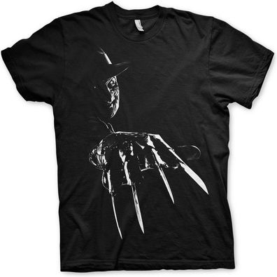 A Nightmare On Elm Street Freddy Krueger T-Shirt Black