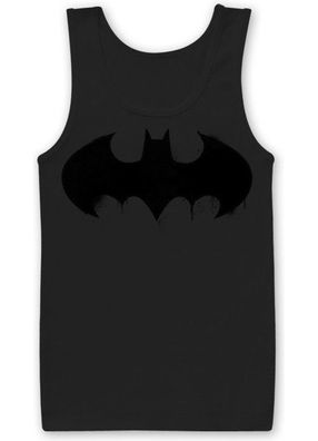 Batman Inked Logo Tank Top Black