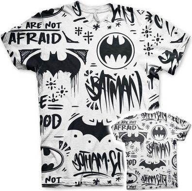 Batman Icons Allover T-Shirt Allover