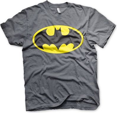 Batman Signal Logo T-Shirt Dark-Heather