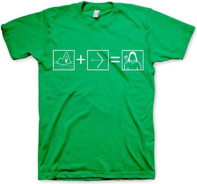 Arrow Riddle T-Shirt Green
