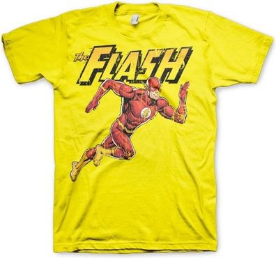 The Flash Running T-shirt Yellow