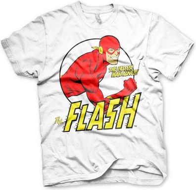 The Flash Fastest Man Alive T-Shirt White