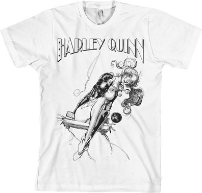 Harley Quinn Sways T-Shirt White