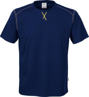 Fristads 37.5® Funktions-T-Shirt 7404 TCY Marineblau