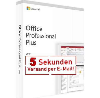 Microsoft Office 2019 Professional Plus Key Sofort E-Mail Versand