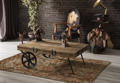 Couchtisch Design Wohnzimmer Luxus Holz zeitgenössische Möbel Tisch Möbel Tische