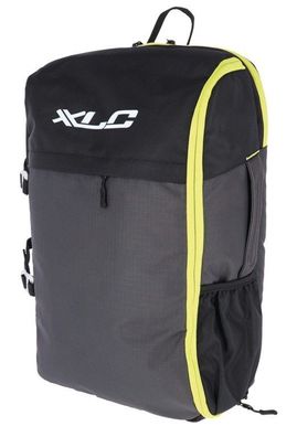 XLC Messenger Bag BA-S115 grau gelb 35x14x51cm ca. 45L