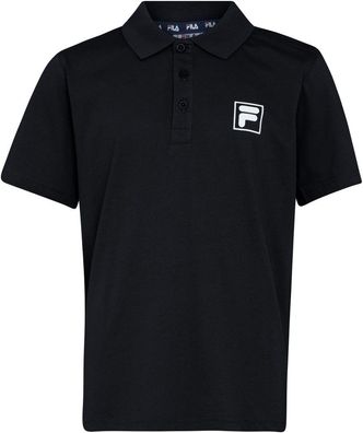 Fila Teens Jungen T-Shirt Blekendorf Polo Shirt Black