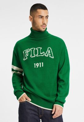 Fila Knitted Sweater Tirupati Knitted Turtle Neck Sweater Verdant Green