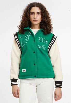 Fila Damen Bomberjacke / Blousonjacke Tamale College Jacket Verdant Green