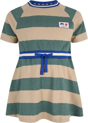 Fila Mädchen Kleid Twieflingen Aop Dress Fields of Rye/ Blue Spruce Striped