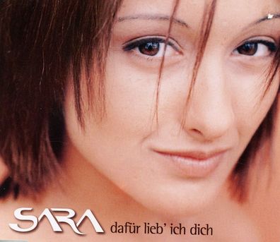 Maxi CD Cover Sara - Dafür lieb ich dich